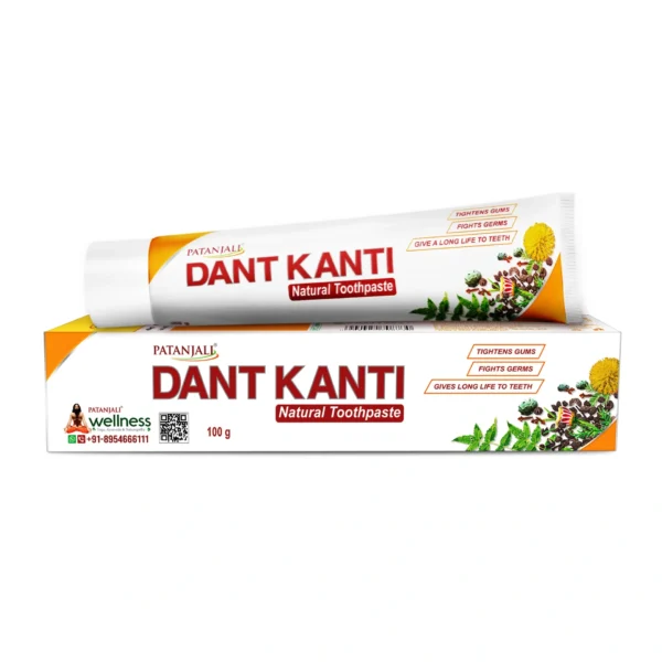 Patanjali Dant Kanti Natural Toothpaste - 100gm