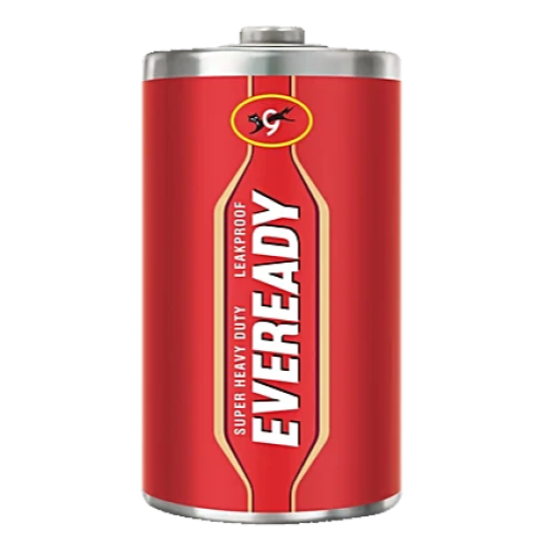 Eveready Red 1050 D Size Carbon Zinc Battery